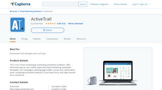 
                            5. ActiveTrail Reviews and Pricing - 2019 - Capterra