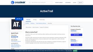 
                            6. ActiveTrail Reviews, Pricing and Alternatives | Crozdesk