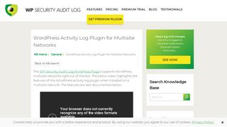 
                            10. Activity Log Plugin For WordPress Mulitisite | WP Security Audit Log