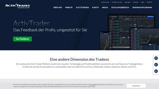 
                            3. ActivTrader-Plattform | ActivTrades ActivTrader | Online Trading ...