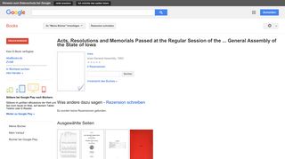 
                            12. Acts, Resolutions and Memorials Passed at the Regular Session of the ...
