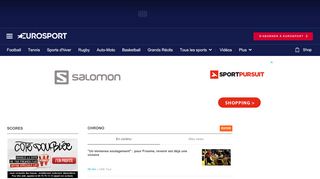 
                            13. Actu sport en direct, les actualités des sports en live avec Eurosport