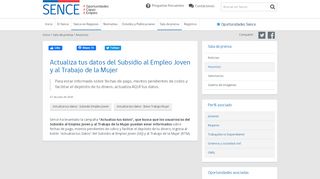 
                            2. Actualiza tus datos del Subsidio al Empleo Joven y al Trabajo de la ...