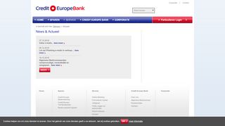 
                            11. Actueel | Credit Europe Bank