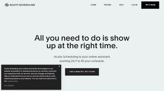 
                            7. Acuity Online Appointment Scheduling