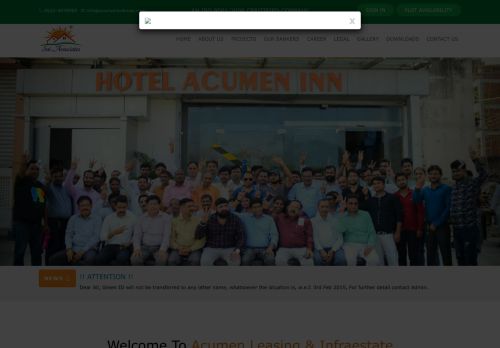 
                            1. Acumen Leasing & Infraestate Pvt. Ltd.