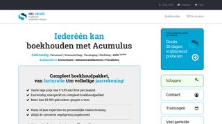 
                            13. Acumulus online boekhouden voor ZZP-ers belastingaangifte ... - Siel