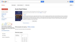 
                            11. Acute Heart Failure - Google Books Result