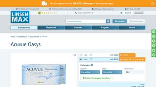 
                            10. Acuvue Oasys günstig online bestellen bei Linsenmax