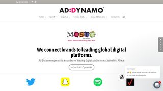 
                            11. Ad Dynamo - We connect brands to leading global digital platforms.