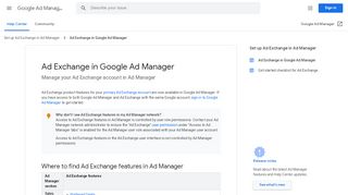 
                            7. Ad Exchange in Google Ad Manager - Google Support