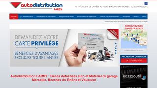 
                            5. AD Farsy: Vente de pièces auto pour professionnels et particuliers à ...