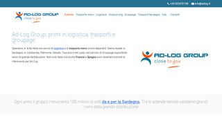 
                            2. Ad-Log Group - Trasporto merci - Logistica - Groupage