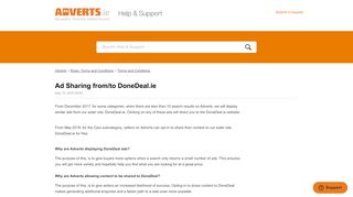 
                            2. Ad Sharing from DoneDeal.ie – Adverts