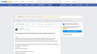 
                            12. Ada masalah gak konek ke Wifi.id dengan login komunitas (kampus ...