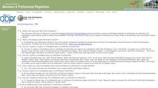 
                            3. ADA Title III Registry - Florida Building Code Online