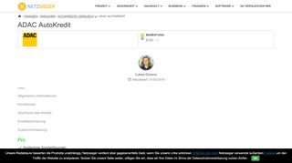 
                            9. ADAC AutoKredit Test - Netzsieger