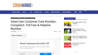 
                            11. Adani Gas Customer Care Number, Complaint, Toll Free & Helpline ...