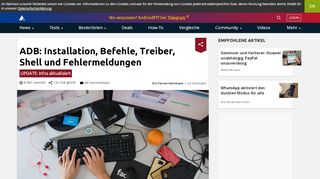 
                            4. ADB: Installation, Befehle, Treiber, Shell, Fehler | AndroidPIT