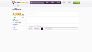 
                            8. AdBit.co - Spend Bitcoins