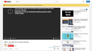 
                            6. adBTC - Earn Bitcoin for viewing websites - YouTube