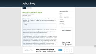 
                            13. Adbux Blog