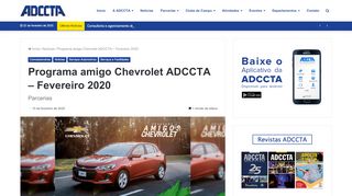 
                            13. ADCCTA Programa amigo Chevrolet ADCCTA