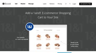 
                            13. Add a 1and1 E-commerce Shopping Cart to Your Site - Ecwid