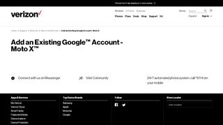 
                            6. Add an Existing Google Account - Moto X | Verizon Wireless