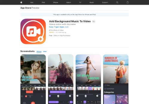 
                            12. Add Background Music To Video on the App Store - iTunes - Apple