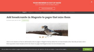 
                            6. Add breadcrumbs in Magento to pages that miss them • Inchoo