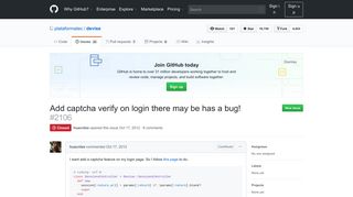 
                            10. Add captcha verify on login there may be has a bug! · Issue #2106 ...