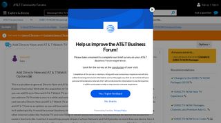 
                            12. Add Directv Now and AT & T Watch TV for Cartoon Ne... - AT&T ...