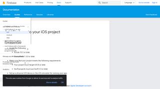 
                            7. Add Firebase to your iOS Project | Firebase