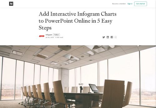 
                            7. Add Interactive Infogram Charts to PowerPoint Online in 5 Easy Steps