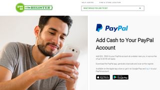 
                            11. Add money to your PayPal account with PayPal CASH