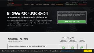 
                            8. Add-ons - NinjaCademy - TraderFox