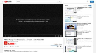 
                            7. Add or Change Your Default Email Address in Adobe Acrobat DC ...