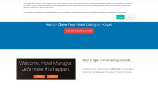 
                            12. Add or Claim Your Hotel Listing on Kayak | Synup