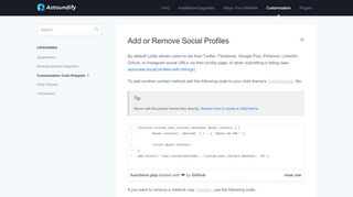 
                            4. Add or Remove Social Profiles - Listify Theme Documentation