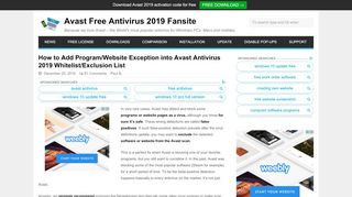 
                            12. Add Program/Website Exception into Avast 2019 Whitelist - GetAvast.net