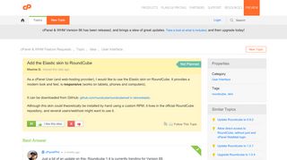 
                            11. Add the Elastic skin to RoundCube - cPanel Feature Requests