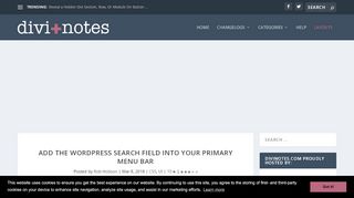
                            10. Add The WordPress Search Field into Your Primary Menu Bar | Divi ...