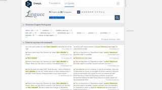 
                            7. add to blacklist - Portuguese translation – Linguee