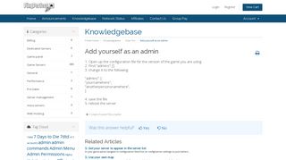 
                            7. Add yourself as an admin - Knowledgebase - Pingperfect Ltd