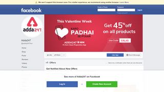 
                            12. ADDA 247 - Offers | Facebook