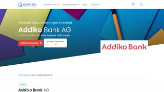 
                            10. Addiko Bank: Aktuelle Zinsen & Erfahrungen | Vergleich24.at