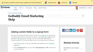
                            10. Adding custom fields to a signup form | GoDaddy Email ...