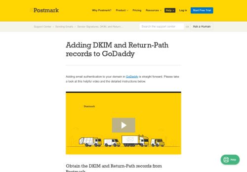 
                            12. Adding DKIM and Return-Path records to GoDaddy | Postmark ...