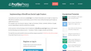 
                            12. Adding Facebook, Twitter, Google, Linkedin WordPress Social Login